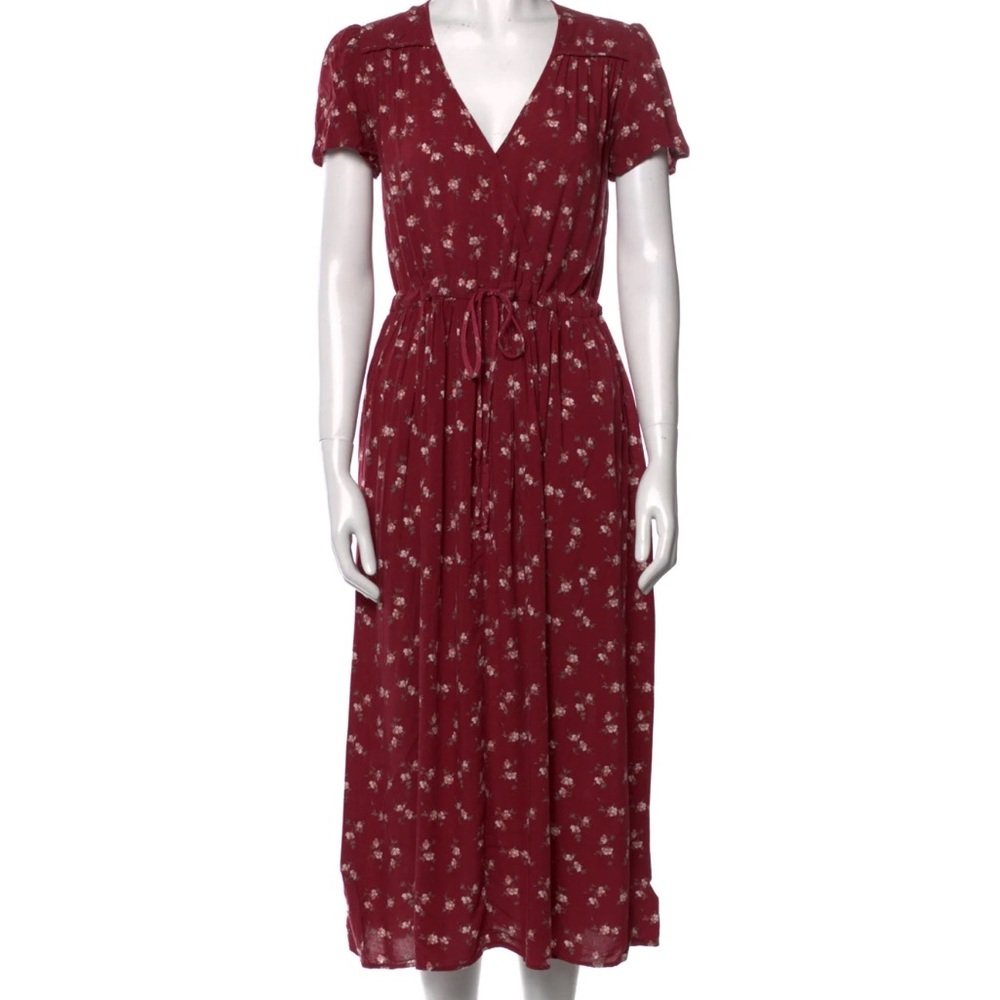 Christy Dawn Red Floral Dawn Dress